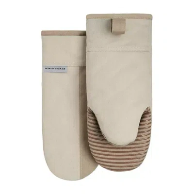 Kitchenaid Beacon 2-pc. Oven Mitt Set In Sand