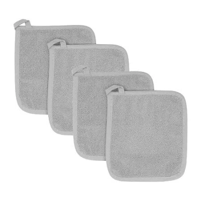 Ritz Terry 4-pc. Pot Holder Set In Silver