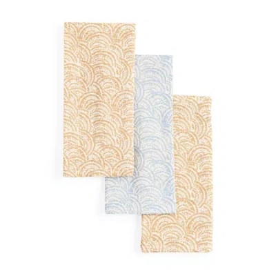 Homewear Double Cloth 3-pc. Kitchen Towel Set In Red