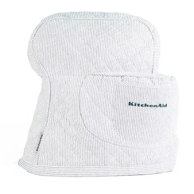 Kitchenaid Fitted Tilt-head Mixer Cover In Blue