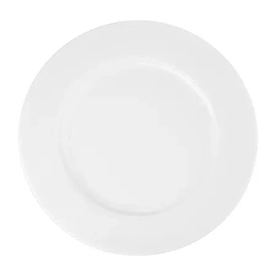 Bia Cordon Bleu 2-pc. Porcelain Dinner Plate In White
