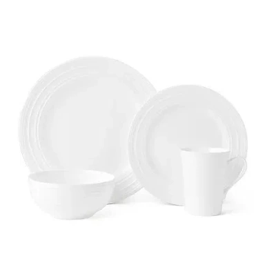 Mikasa Ciara 16-pc. Bone China Dinnerware Set In White