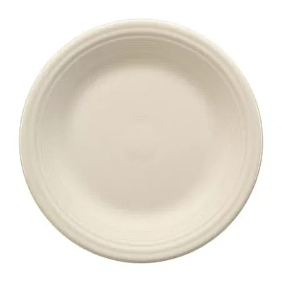 Fiesta Classic Rim Ceramic Dinner Plate In White