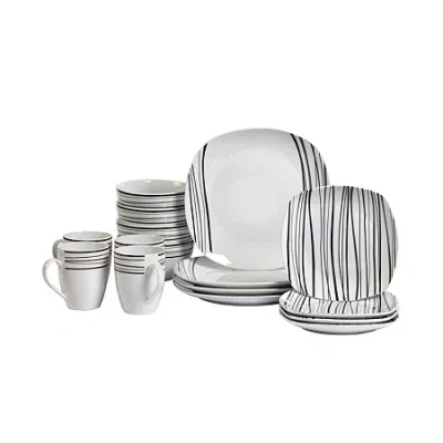 Tabletops Unlimited Tabletops Gallery Justin 16-pc. Dinnerware Set In Multi