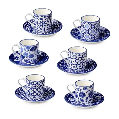 Certified International Madison Espresso Cup In Blue