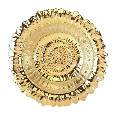 Certified International Gold Coast Serving Bowl In Yellow