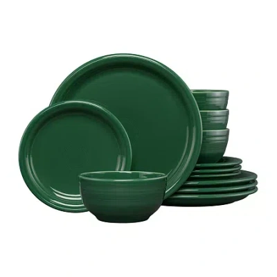 Fiesta Bistro Coupe 12-pc. Dinnerware Set In Green