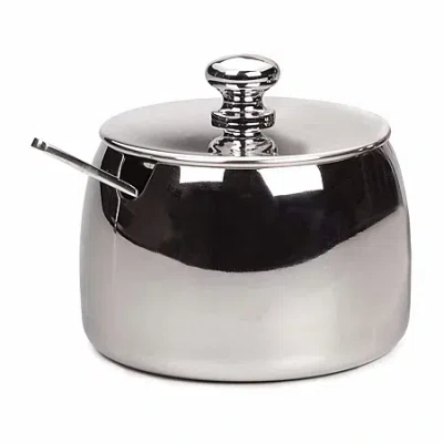 Rsvp International Metal Sugar Bowl In Silver