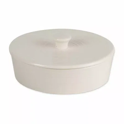Rsvp International Stoneware Tortilla Warmer - 8.5" In White