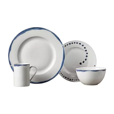 Tabletops Unlimited Isla 16-pc. Porcelain Dinnerware Set In Multi