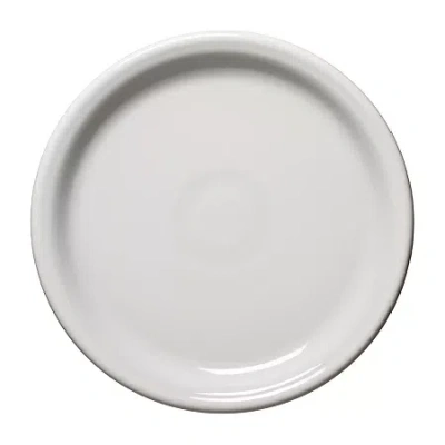 Fiesta Bistro Coupe China Luncheon Plate In White