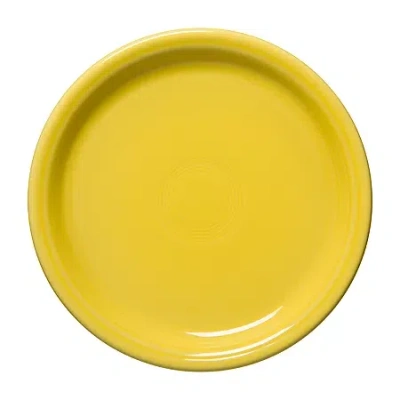 Fiesta Bistro Coupe China Luncheon Plate In Yellow