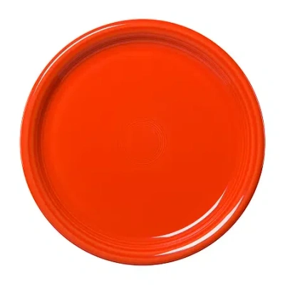 Fiesta Bistro Coupe China Dinner Plate In Orange
