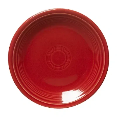 Fiesta Classic Rim China Salad Plate In Red