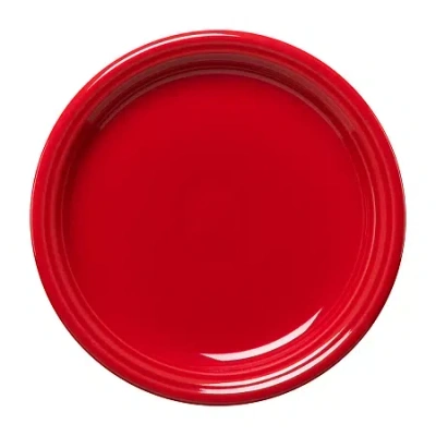 Fiesta Bistro Coupe China Salad Plate In Red