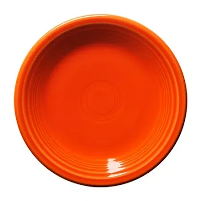 Fiesta Classic Rim China Salad Plate In Orange