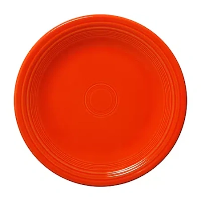 Fiesta Classic Rim China Dinner Plate In Orange