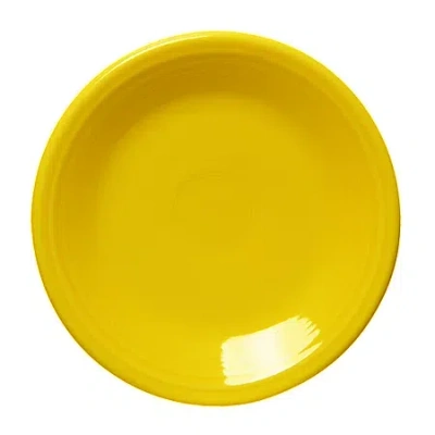 Fiesta Classic Rim China Salad Plate In Yellow