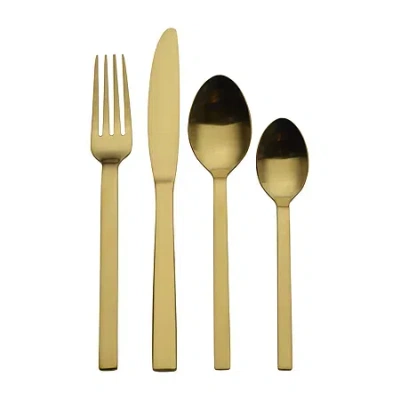 Towle Graciela Forged 16-pc. Stainless Steel Flatware Set In Yellow