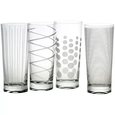 Mikasa Cheers Set Of 4 Highball Glassses In Multi