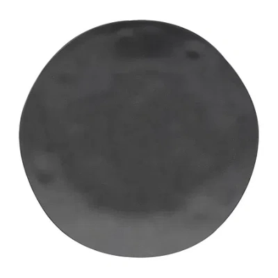 Tarhong Nature One Bamboo 6-pc. Melamine Dinner Plate In Black