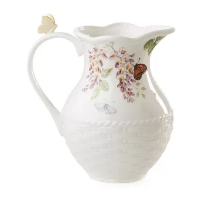 Lenox Butterfly Meadow Serving Pitcher In White