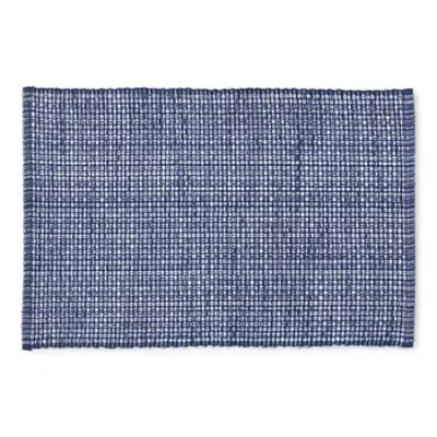 Homewear Homespun Placemat In Blue