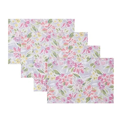 Izod Catalina 4-pc Placemat In Pink
