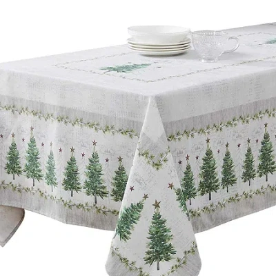 Avanti Trees Tablecloth In Green