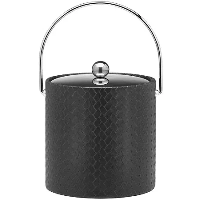 Kraftware San Remo 3-qt. Ice Bucket With Bale Handle In Black