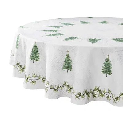 Avanti Trees Tablecloth In Green