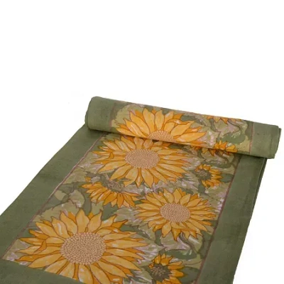 Couleur Nature Sunflower Runner In Yellow