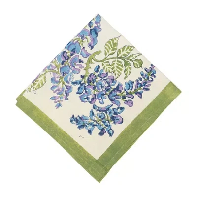 Couleur Nature Wisteria 6-pc. Napkins In Green