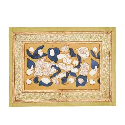 Couleur Nature Forest Harvest 6-pc. Placemats In Yellow