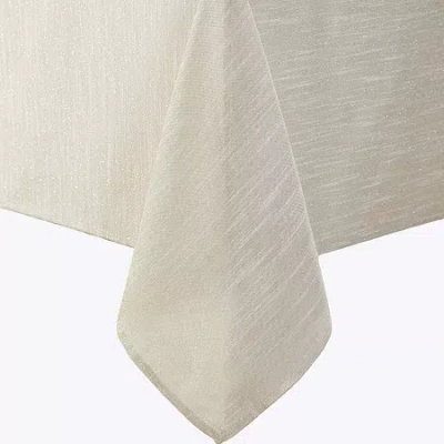 Laura Ashley Arabesque Silver Tablecloth In Silver