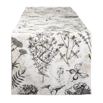Design Imports Botanical Table Runner In Multi