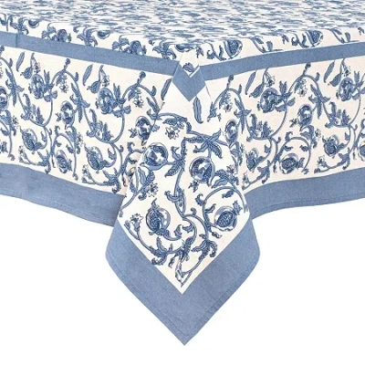Couleur Nature Granada Tablecloth In Blue