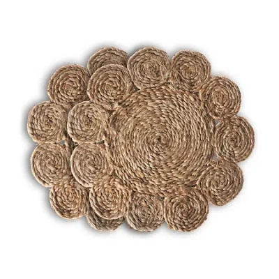 Lr Home Zoe Striped 2-pc. Placemat In White