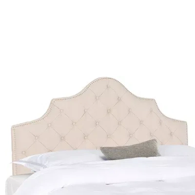 Safavieh Arebelle Linen Upholstered Headboard In Sand