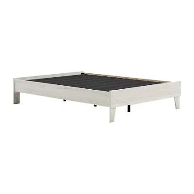 Signature Design By Ashley Socalle Bed Frame In White