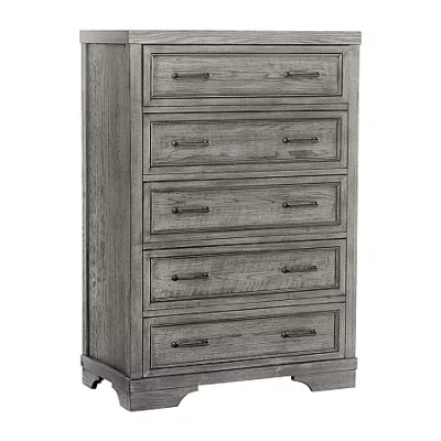 Westwood Design Foundry 5-drawer Chest In Gray