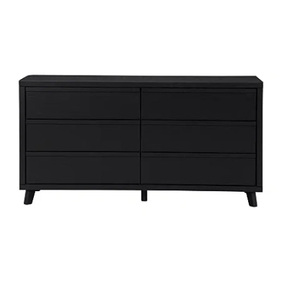 Signature Design By Ashley Danziar 6-drawer Dresser In Black In Black