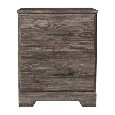 Signature Design By Ashley Ralinski Nightstand In Gray