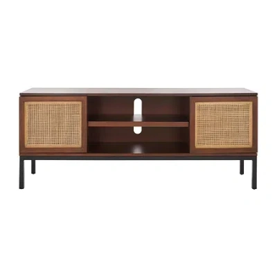 Safavieh Zadie Media Chest In Brown