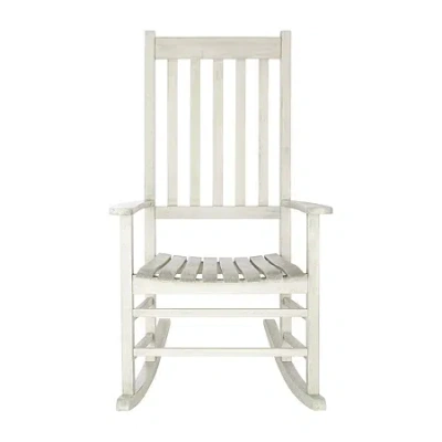 Safavieh Shasta Patio Collection Rocking Chair In White
