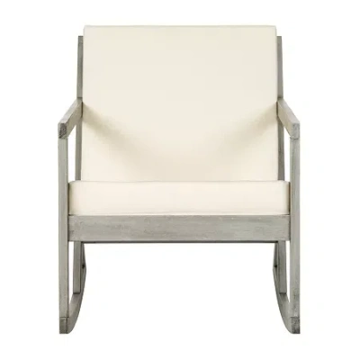 Safavieh Vernon Collection Rocking Chair In Gray