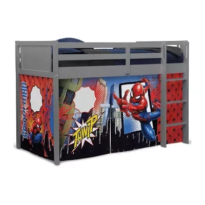 Marvel Spider-man Tent For Twin Loft Bed - Bed Sold Separately In Red