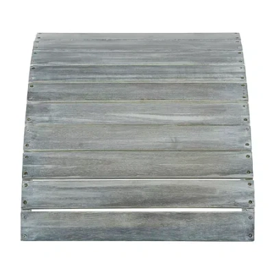 Safavieh Mopani Patio Collection Ottoman In Gray