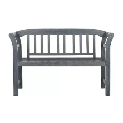 Safavieh Porterville Patio Collection Bench In Gray