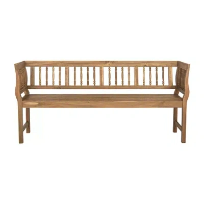 Safavieh Brentwood Patio Collection Bench In White